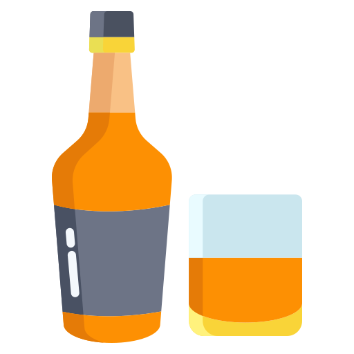 whisky Icongeek26 Flat ikona
