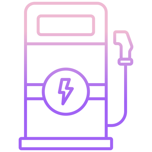 Charging station Icongeek26 Outline Gradient icon