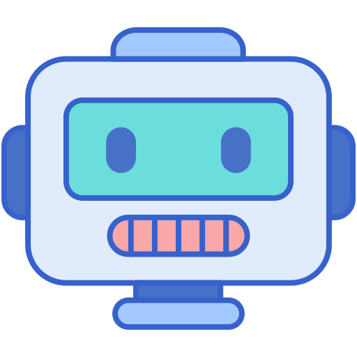 ロボット Flaticons Lineal Color icon
