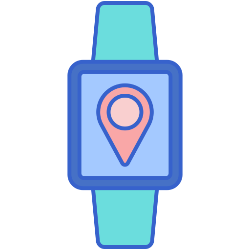 Smartwatch Flaticons Lineal Color icon