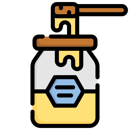 Баночка с медом Generic color outline иконка