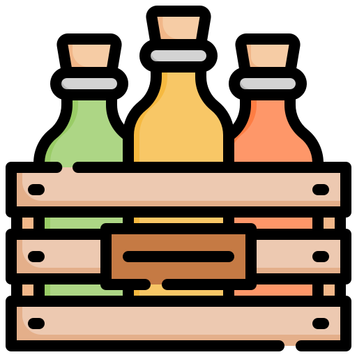 Juice bottle Generic color outline icon