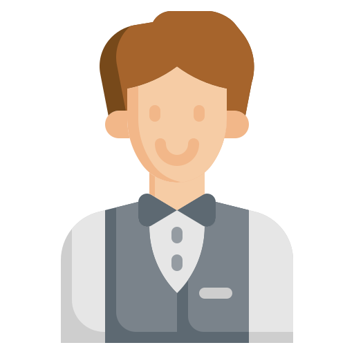 Waiter Generic color fill icon