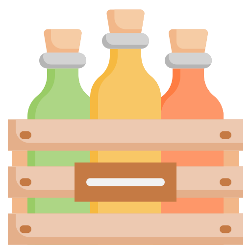 Juice bottle Generic color fill icon