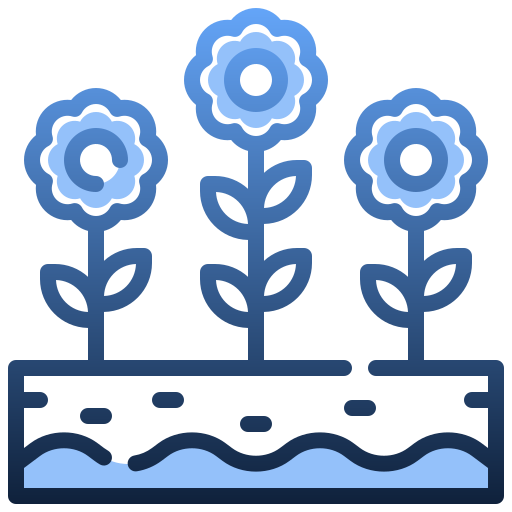 꽃 Generic gradient lineal-color icon