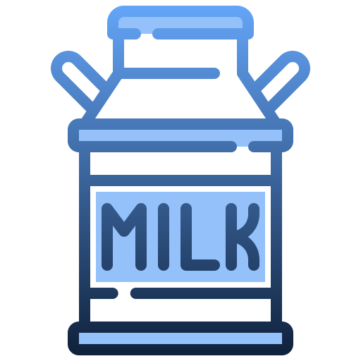 Молочный бак Generic gradient lineal-color иконка