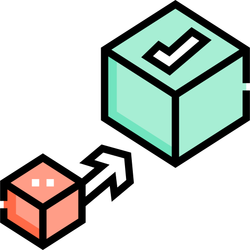 skalierbarkeit Detailed Straight Lineal color icon