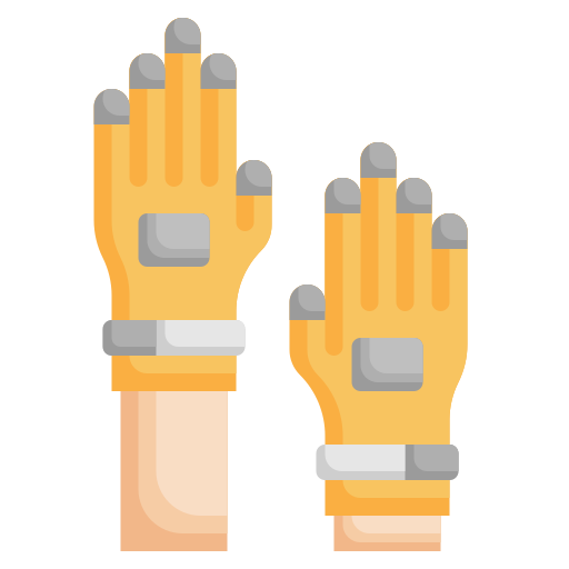 rękawice Generic color fill ikona