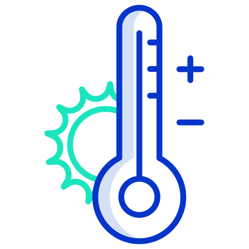 Thermometer Icongeek26 Outline Colour icon