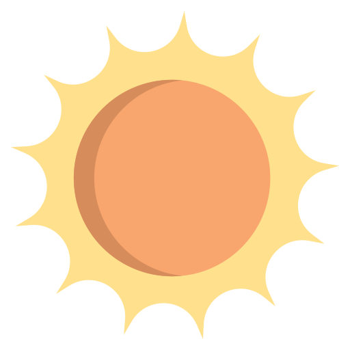 sol Icongeek26 Flat Ícone