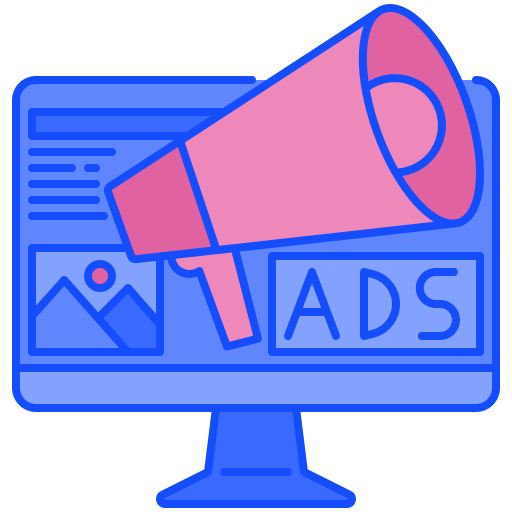 Advertising Generic color outline icon