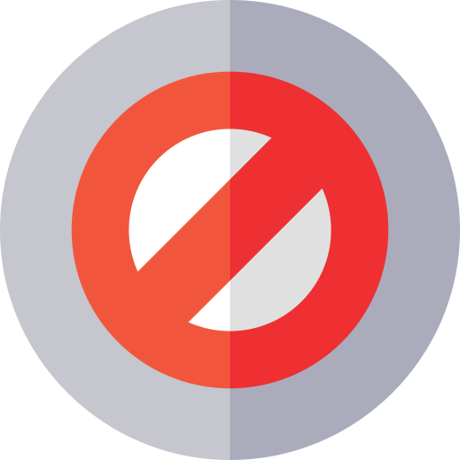 discriminación Basic Straight Flat icono