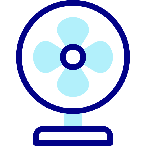 Fan Detailed Mixed Lineal color icon