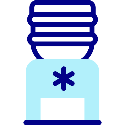 Water cooler Detailed Mixed Lineal color icon