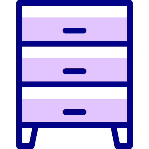 Cabinet Detailed Mixed Lineal color icon