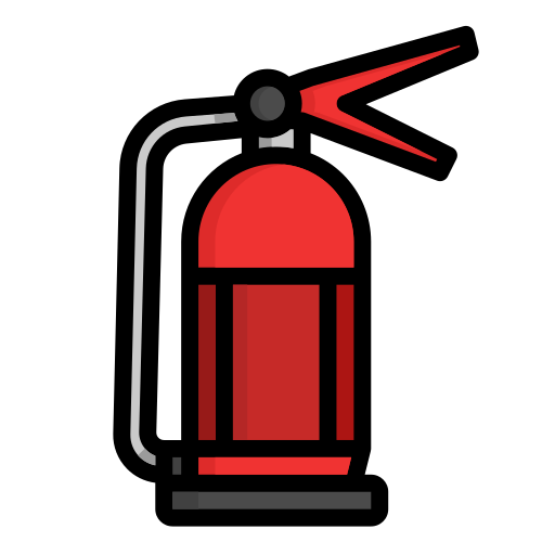 extincteur d'incendie Generic color outline Icône