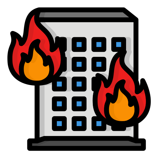 fuoco Generic color outline icona
