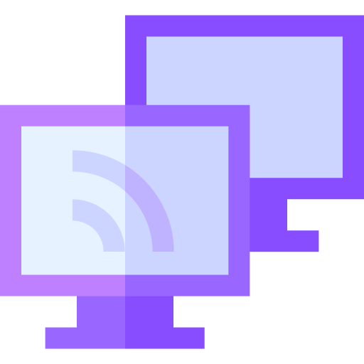 duplicar pantalla Basic Straight Flat icono