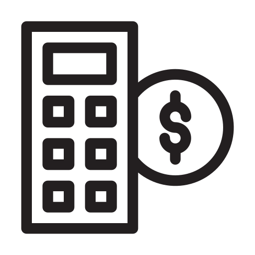 calculatrice Generic outline Icône