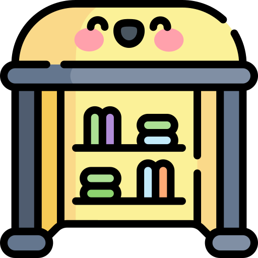 bookcrossing Kawaii Lineal color icon