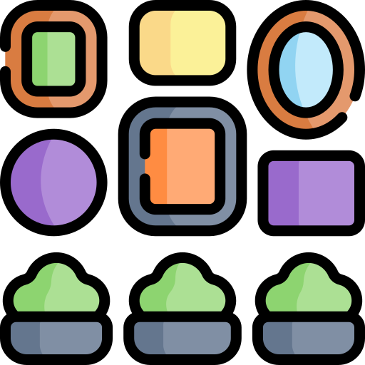 Gallery Kawaii Lineal color icon