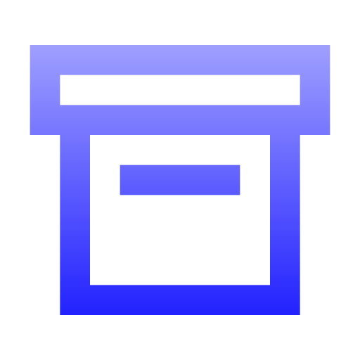 보관소 Generic gradient outline icon
