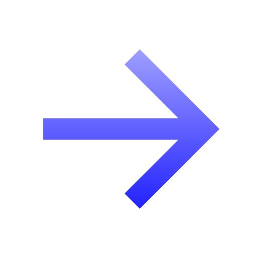 右矢印 Generic gradient outline icon