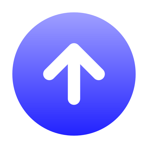 Up arrow Generic gradient fill icon