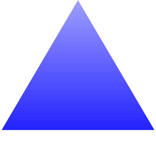 Треугольник Generic gradient fill иконка