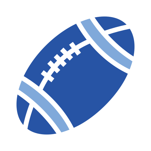 rugby ball Generic color fill icon