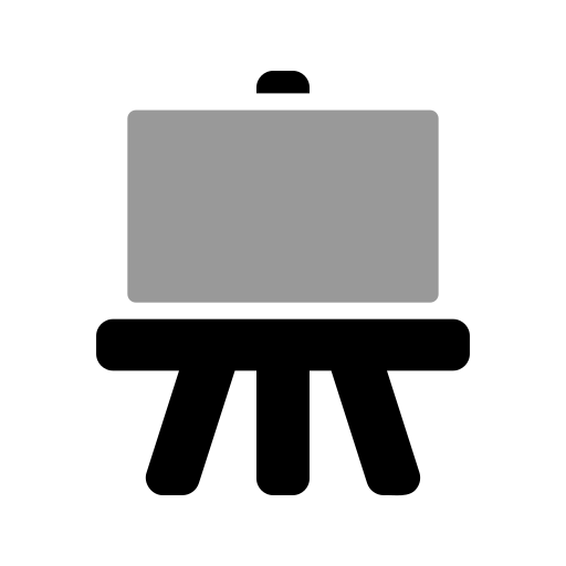 黒板 Generic color fill icon