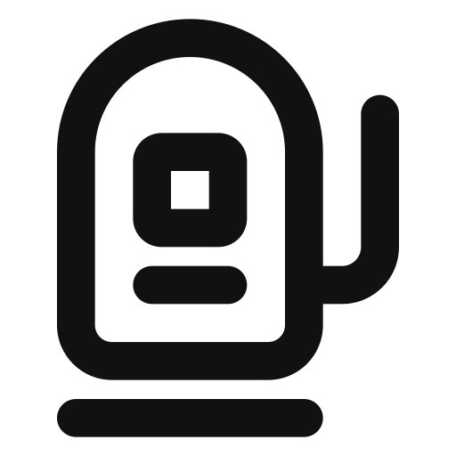 ガスポンプ Generic black outline icon