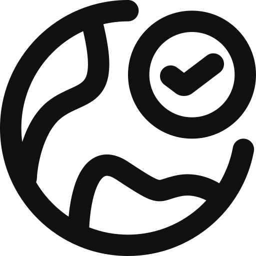 globo Generic black outline icono
