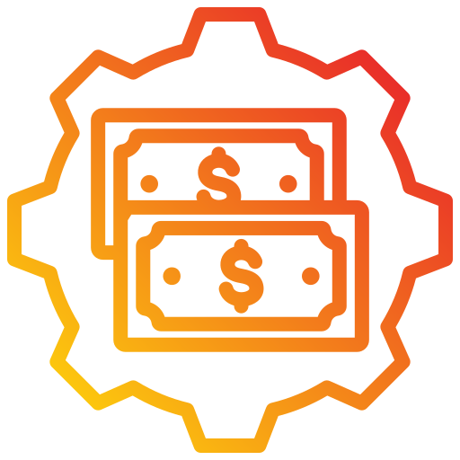 administración del dinero Generic gradient outline icono