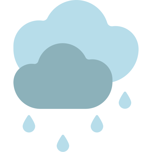 Cloud-rain Generic color fill icon