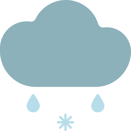 Cloud-rain Generic color fill icon