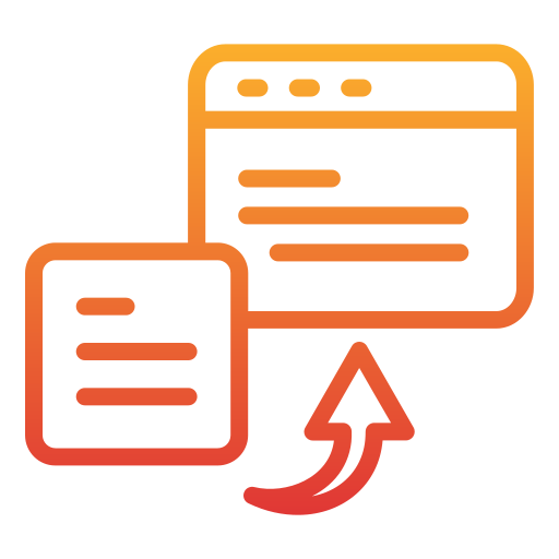 implementazione Generic gradient outline icona