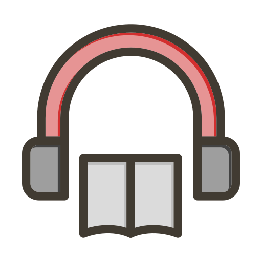 audioboek Generic color lineal-color icoon