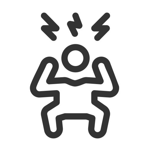 kopfschmerzen Generic black outline icon