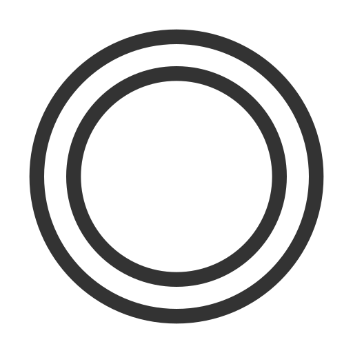 anillo Generic black outline icono