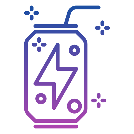 Energy drink Generic gradient outline icon