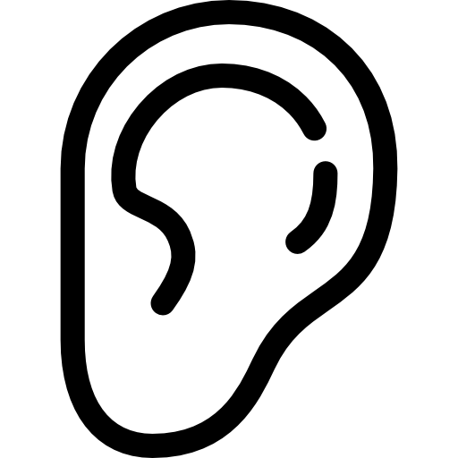 Ear  icon