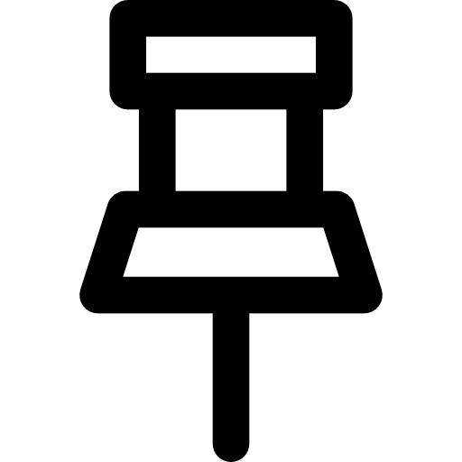 zawleczka Basic Rounded Lineal ikona