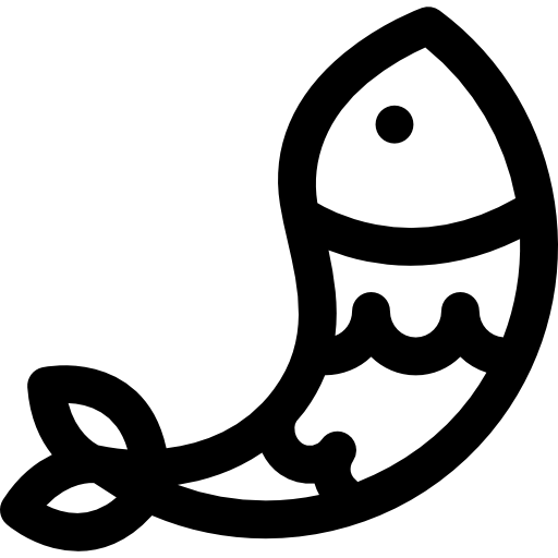鯉 Curved Lineal icon