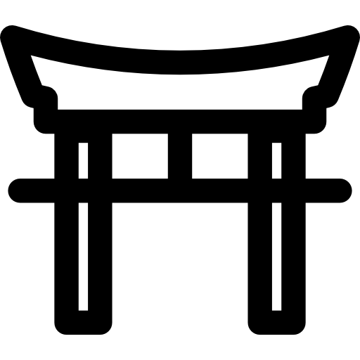 Китайская дверь Curved Lineal иконка