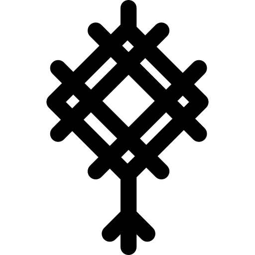 結び目の装飾品 Curved Lineal icon