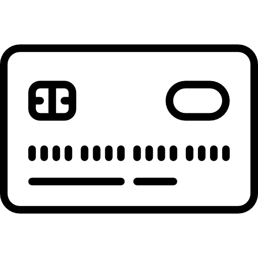 Credit Card Face Special Lineal icon