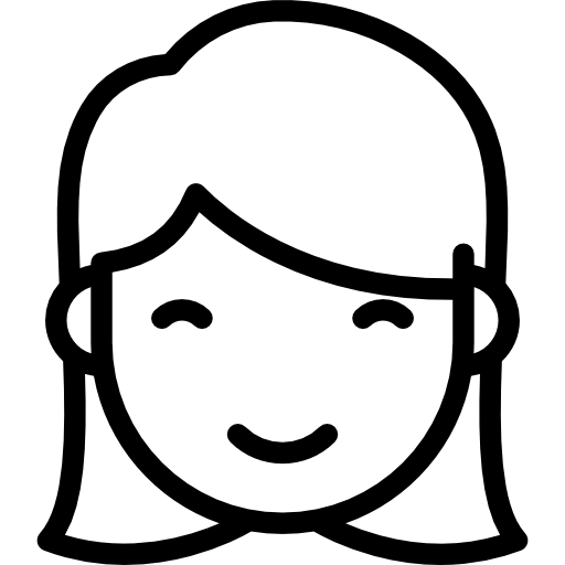 笑顔の女の子  icon