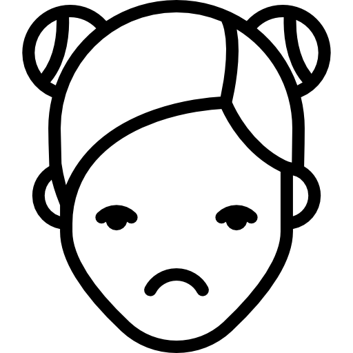 Upset Girl  icon