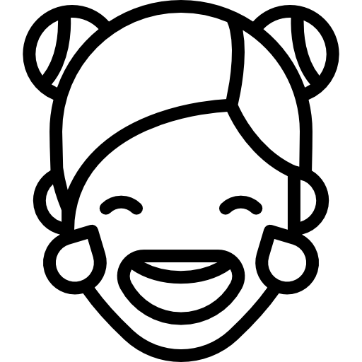 Girl Laughing to Tears  icon
